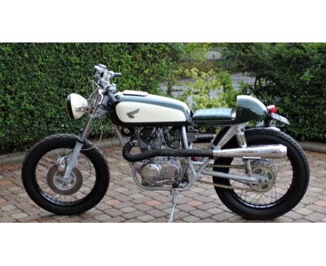 1976 HONDA CAFE RACER&nbsp;&nbsp;&nbsp;&nbsp;  Registration Number: RLC 360R Frame Number: CJ 250T - 2006459 Recorded Mileage