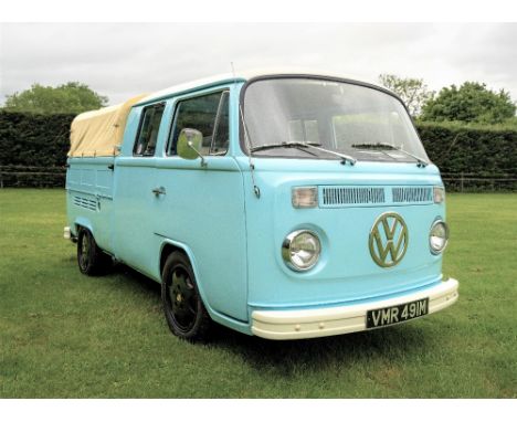 1974 VOLKSWAGEN TYPE 2 DOUBLE-CAB PICKUP  Registration Number: VMR 491M Chassis Number: 2642-126-905 Recorded Mileage: 43,000