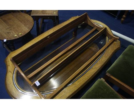 An Ercol Delft rack 