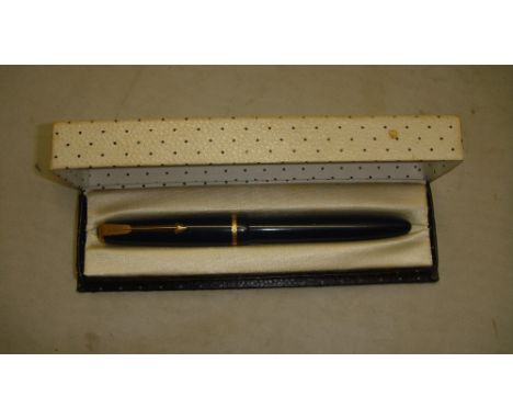Vintage Parker Slimfold fountain pen in presentation box
