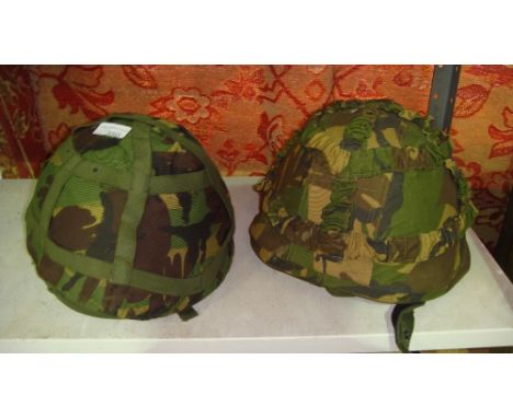 2 x Army helmet combat helmet (1987, 1992)