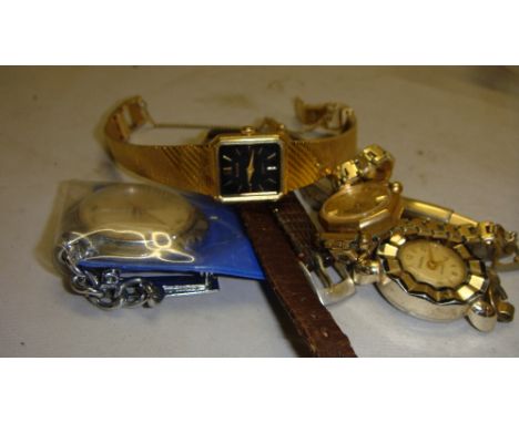 Assorted vintage ladies wristwatches inlcuding Accurist, Ingersoll, Oriosa, Timex & Guildhall 