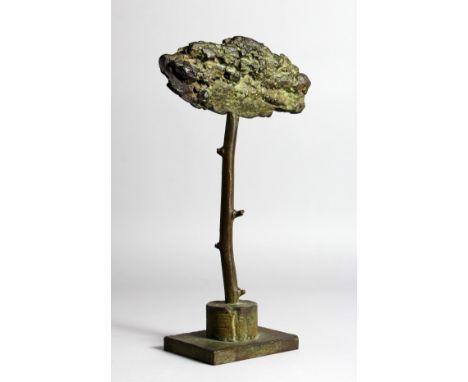 Borge Sornum (1920-1985) Danish. Untitled Bronze Sculpture, Signed &amp; Inscribed 'NR1. 14.5" x 8".