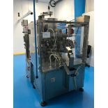 ROMACO TUBE FILLER UNIPAC 160 Ser# 9986005 and change over parts both plastic and metal tubes,