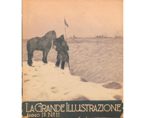 Novembre 1914  La Grande Illustrazione, anno I n. 11 Novembre 1914 Sommario:FERDINANDO PAOLERI- In lode della Vita Saturnia (