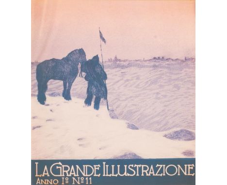 Novembre 1914  La Grande Illustrazione, anno I n. 11 Novembre 1914 Sommario:FERDINANDO PAOLERI- In lode della Vita Saturnia (