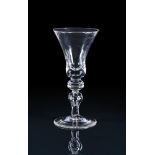 A LARGE BALUSTER GOBLET