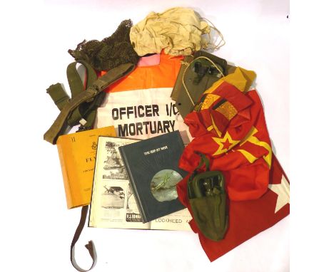 Mixed post war military and RAF field equipment flying manual etc. P&amp;P Group 3 (£25+VAT for the first lot and £5+VAT for 