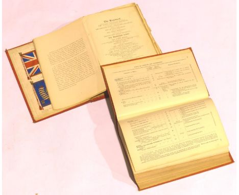 Historical Record of the Eighth Kings Liverpool Regiment of Foot (to 1881) in poor condition but appears complete, being an a