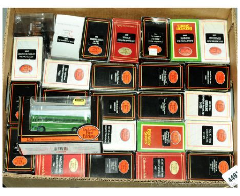 Exclusive First Editions (EFE) a boxed group to include 27701 AEC STL (no roof box) 'London Transport', 23202 AEC Modernised 