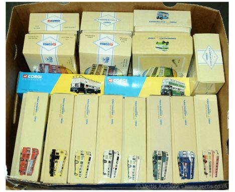 Corgi a boxed Bus group to include 97231 Leyland Atlantean 'Kingston-Upon-Hull City Transport', 97233 Leyland Atlantean Open 