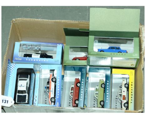 Lledo Vanguards - a boxed group of 1/43 Scale Models which comprises of Emergency Vehicles and similar along with Anniversary