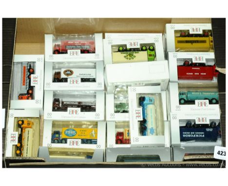 EFE (Exclusive First Editions) - a boxed Commercial 00 Scale group comprising mainly of Vans, Tankers and similar to include 