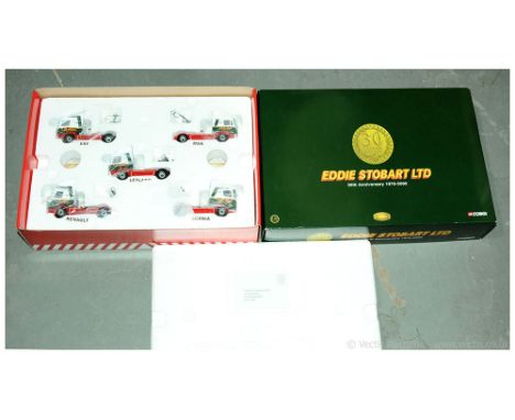 Corgi a boxed 1/50th scale Eddie Stobart Set "Eddie Stobart 30th Anniversary 1970-2000" Set No.76901 which comprises of 5 x S