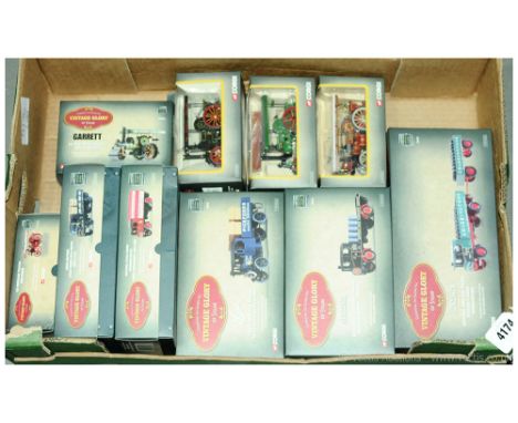 Corgi - a boxed group of 1/50 Scale (Vintage Glory of Steam) to include 80205 a Foden Dropside Wagon with Crate "Pickfords", 