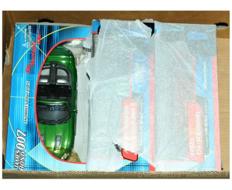 Corgi - a boxed group of 1/18 Scale James Bond/007 Models comprising of 10012 a Jaguar XKR Roadster "Die Another Day" as driv