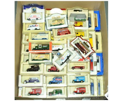 Lledo Days Gone and similar a boxed group of promotional models to include 41000 1928 Karrier E6 Trolleybus "Robin Starch", 1