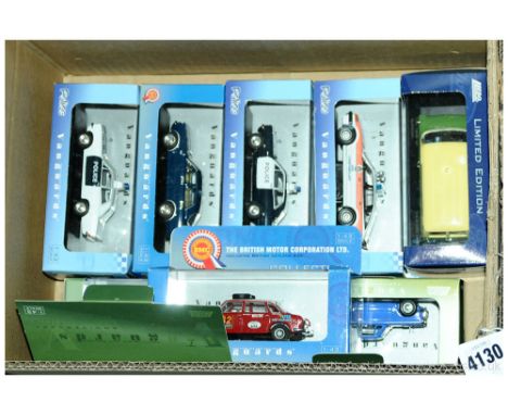 Lledo Vanguards - a boxed group of 1/43 Scale Models which comprises of Emergency Vehicles and similar along with Anniversary