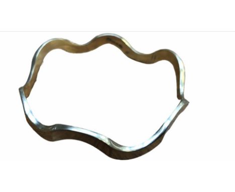 9ct gold bangle Weight 15.4g 