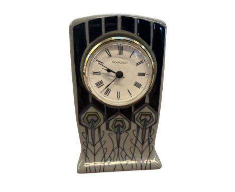 Moorcroft mantle clock dated 2012