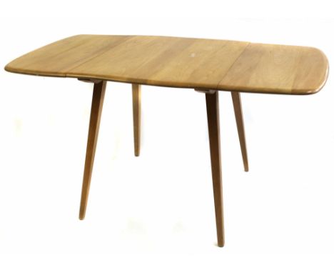 Ercol blonde drop leaf table, height 72cm