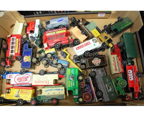 A tray of mixed modern issue diecast to include mainly Corgi