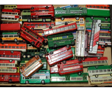 A quantity of mixed 1/76 scale boxed and part boxed public transport diecasts by EFE, Corgi, Creative Master and others, sold