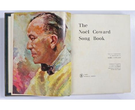 Noel Cowards Personal copy of The Noel Coward Song Book, the book bound by Sangorksi & Sutcliffe of London in green leather b
