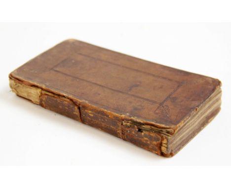 Quarles (F), BOANERGES AND BARNABAS: JUDGMENT AND MERCY, OR, WINE AND OIL, seventh edition, full leather, laid paper, engrave
