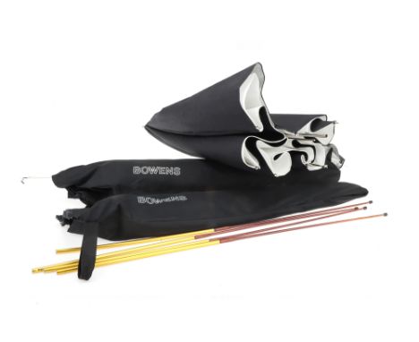 A Good Selection of Studio Lighting Modifiers,to include dishes, umbrellas, &amp; much more,