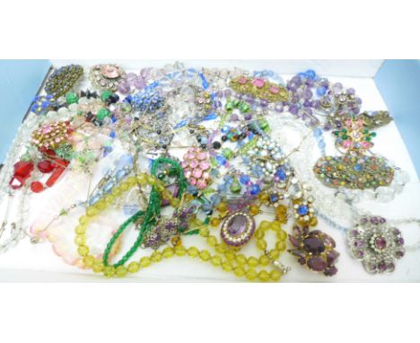Vintage costume jewellery
