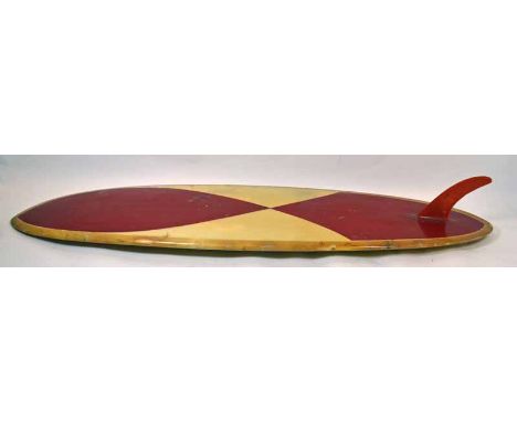 i) A Vintage Single Fin Surfboard Made by West Coast Surfboards, Fitzgerald St. Perth Length: 197cm ii) A Wedge Island ‘Retro