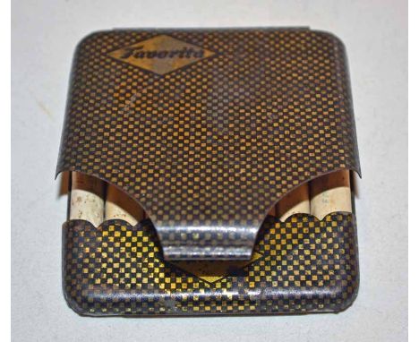 A Cigarette Tin and Cigarettes Taken from a captured Japanese soldier during Operation Agas in British North Borneo 1945, who