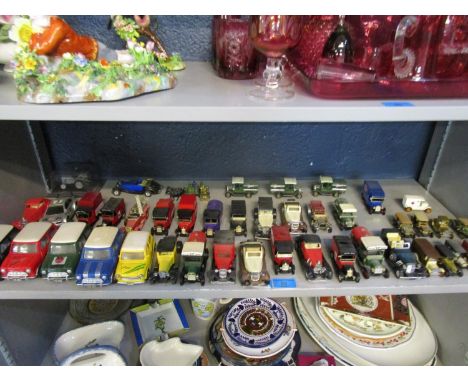 A group of diecast model cars to include Matchbox, Corgi and others 