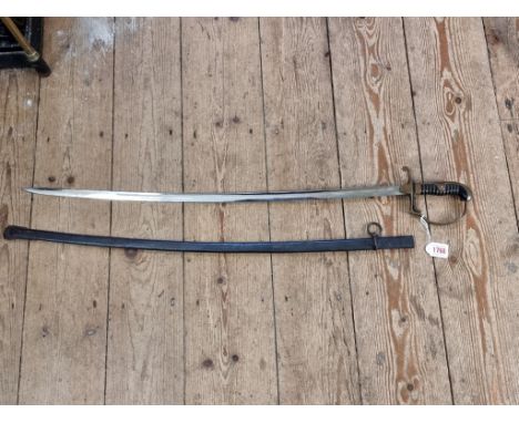 A German 'Weimar Republic' NCO's sword, made by W K C Solingen, 78cm blade.