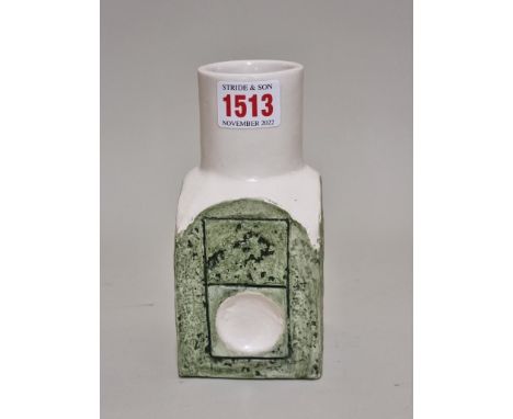 A Troika spice jar,&nbsp;initialled A R, 15cm. 