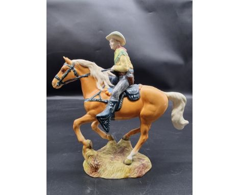 A Beswick 'Canadian Mounted Cowboy', model 1377. 