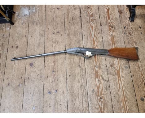 A vintage GEM break action air rifle.
