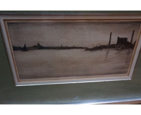 A collection of pencil signed prints.&nbsp;(8) 