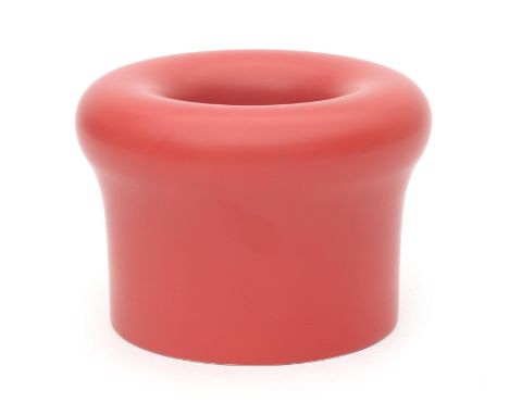 Maria van Kesteren (1933-2020) A brick-red ceramic 'Boldervaas', produced by Tichelaar Makkum for Designum, marked underneath