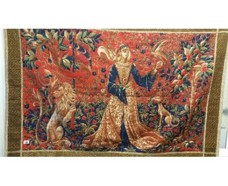 A Tapestry Wall Hanging.