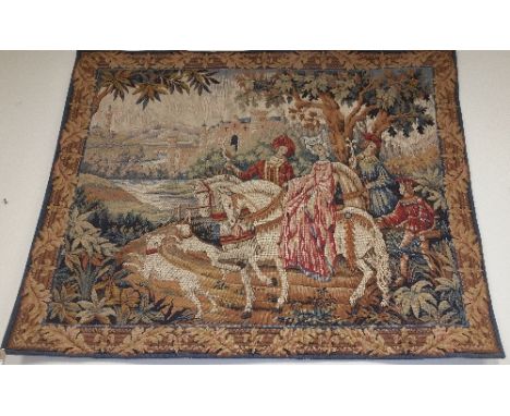 A Tapestry Wall Hanging.