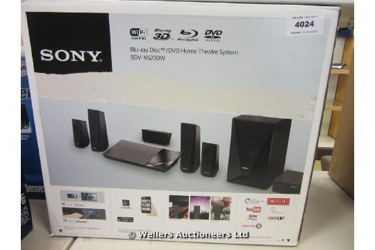 sony blu ray disc dvd home theatre system