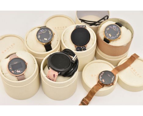A BOX OF 'RADLEY LONDON' WRISTWATCHES, to include six ladies boxed digital watches (condition report: not tested, general wea