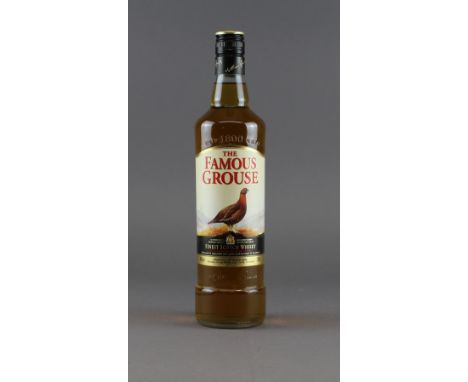 A bottle of The Famous Grouse blended Scotch Whisky Unopened seal, condition not guaranteed, please not that we are not regis