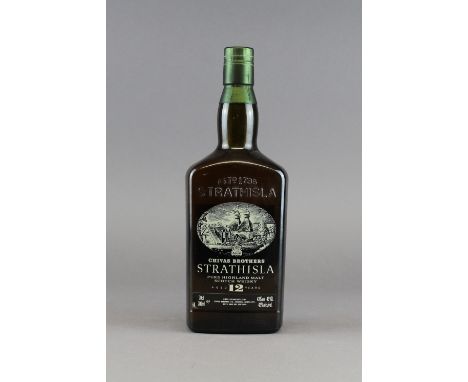 A bottle of Chivas Brothers Strathisla Highland Malt Scotch Whisky, aged 12 years (at bottling) Unopened seal, condition not 