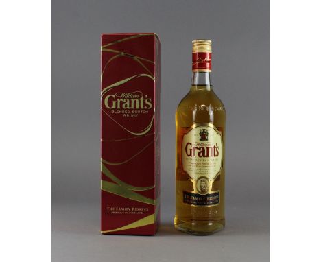 A bottle of William Grant's blended Scotch Whisky (with gift box) Unopened seal, condition not guaranteed, please not that we