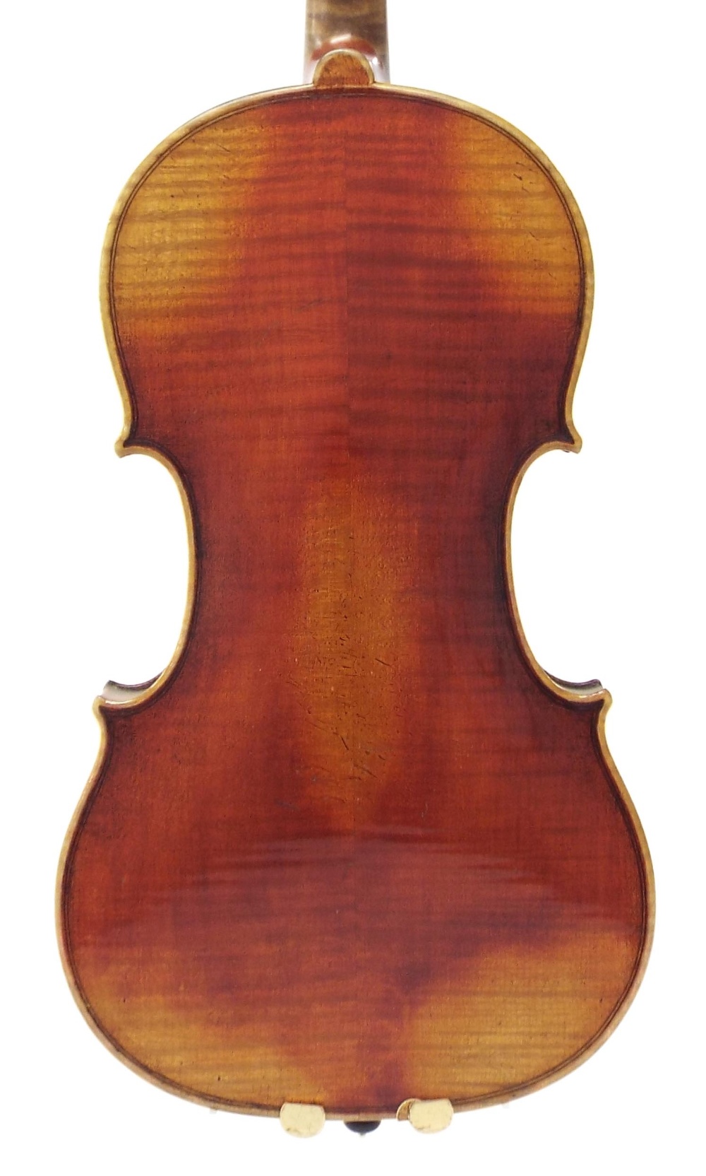 German violin labelled Albin L. Paulus J R. violin maker to the Royal