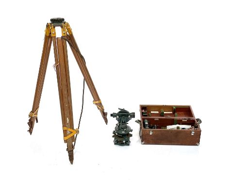 A Hilgers &amp; Watts side eccentric Vernier theodolite 223875 helped sink the inclined shaft near the bottom of the Victory 