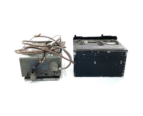 A WWII Bendix Radio Rack FT-244-A, purportedly from either a Spitfire or a Mosquito together with a Bendix Radio type MN-26Y 